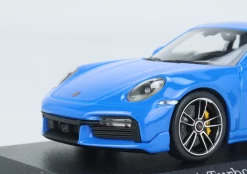 1/43 Minichamps 2021 Porsche 911 992 Turbo S Coupe Sport Design (Blue) Car Model -Toy vehicles 3 6 49449.1667219754