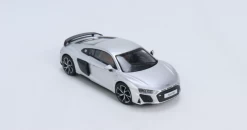 1/64 KENGFAI 2021 Audi R8 Silver Diecast Car Model -Toy vehicles 3 6 59385.1640519953