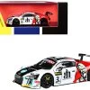 Audi R8 LMS #3 Ash Samadi - Daniel Gaunt - Matt Halliday "KFC" Bathurst 12 Hour (2017) 1/64 Diecast Model Car By Paragon -Toy vehicles 301 78382.1620303910