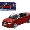 1/18 Maisto 2008 Audi RS4 Convertible Red Diecast Car Model -Toy vehicles 31147R 090159311478 80331.1460649018.800.600 02774.1555036278