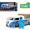 1/24 Jada Sesame Street - Cookie Monster & 1962 Volkswagen Bus - White/Blue - With Try-Me Feature -Toy vehicles 31751 95847.1596230361.1280.1280 21825.1596499627