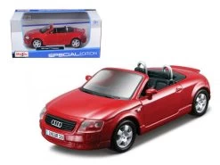1/24 Maisto Audi TT Roadster Red Diecast Car Model