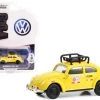 Volkswagen Beetle Taxi "Lima Peru" Yellow With Roof Rack "Club Vee V-Dub" Series 16 1/64 Diecast Model Car By Greenlight -Toy vehicles 31 88351.1683373498