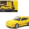 1/64 Tarmac Works Porsche 911 Turbo Yellow Diecast Car Model -Toy vehicles 3 99947.1680871650