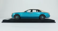 1/18 HH Model Rolls-Royce Ghost (Turquoise Blue & Champagne Gold) Resin Car Model -Toy vehicles 4 14 72638.1678610934
