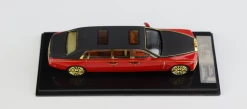 1/64 SMALLCARART Rolls Royce EWB Phantom VIII Transparent Red /black Roof Diecast Car Model -Toy vehicles 4 2 88297.1620890845