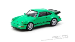 1/64 Tarmac Works Porsche 911 Turbo Green Diecast Car Model