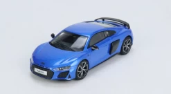 1/64 KENGFAI 2021 Audi R8 Blue Diecast Car Model