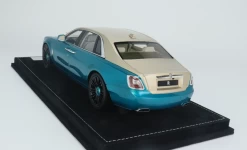 1/18 HH Model Rolls-Royce Ghost (Turquoise Blue & Champagne Gold) Resin Car Model -Toy vehicles 4 9 97798.1678610964