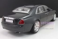 1/18 Kyosho Rolls-Royce Ghost (Black / Darkest Tungsten With Silver Bonnett) Diecast Car Model -Toy vehicles 4 zpsdc9fb267 92629.1561360117
