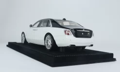 1/18 HH Model Rolls-Royce Ghost (English White & Piano Black) Resin Car Model -Toy vehicles 5 11 24895.1678611400