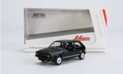 1/64 Schuco Volkswagen Golf GTI Black Die-Cast Diecast Car Model