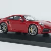 1/43 MINICHAMPS PORSCHE 911 (992) TURBO S COUPE SPORT DESIGN - 2021 - RED Diecast Sealed -Toy vehicles 5 1 65664.1667221009
