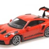 1/43 MINICHAMPS PORSCHE 911 (992) GT3RS - 2023 - RED W/ SILVER WHEELS & BLACK DÉCOR Diecast Car Model 2 1/43 MINICHAMPS PORSCHE 911 (992) GT3RS - 2023 - RED W/ SILVER WHEELS & BLACK DÉCOR Diecast Car Model -Toy vehicles 5 2 12582.1691035066