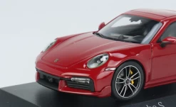 1/43 MINICHAMPS PORSCHE 911 (992) TURBO S COUPE SPORT DESIGN - 2021 - RED Diecast Sealed -Toy vehicles 5 6 13704.1667220950