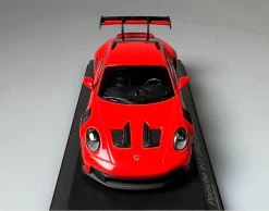 1/43 MINICHAMPS PORSCHE 911 (992) GT3RS - 2023 - RED W/ SILVER WHEELS & BLACK DÉCOR Diecast Car Model 15 1/43 MINICHAMPS PORSCHE 911 (992) GT3RS - 2023 - RED W/ SILVER WHEELS & BLACK DÉCOR Diecast Car Model -Toy vehicles 5 6 75760.1691035035
