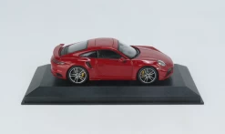 1/43 MINICHAMPS PORSCHE 911 (992) TURBO S COUPE SPORT DESIGN - 2021 - RED Diecast Sealed -Toy vehicles 5 9 48044.1667220962