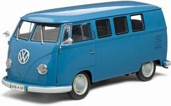 1/12 Sunstar 1957 Volkswagen Kombi Micro T1 Bus (Dove Blue) Diecast Car Model