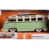 1962 Volkswagen Bus Light Green And Cream "Bigtime Kustoms" 1/24 Diecast Model By Jada -Toy vehicles 528 91088.1606914174