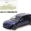 2019 Audi RS 6 Avant Blue Metallic Limited Edition To 402 Pieces Worldwide 1/18 Diecast Model Car By Minichamps