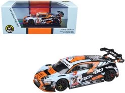 Audi R8 LMS Evo II #30 Benjamin Goethe - Thomas Neubauer - Jean-Baptiste Simmenauer "Team WRT" GTWC Europe (GT World Challenge) (2022) 1/64 Diecast Model Car By Paragon Models