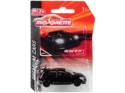 Volkswagen Golf VII GTI Black "Premium Cars" 1/64 Diecast Model Car By Majorette