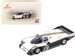 1/18 Spark 1987 Porsche 962 C #17 Hans-Joachim Stuck - Derek Bell - Al Holbert "Rothmans Porsche" Winner 24 Hours Of Le Mans Car Model