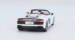 1/64 KENGFAI 2021 Audi R8 White Open Diecast Car Model -Toy vehicles 6 2 48212.1640520911