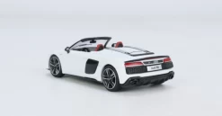 1/64 KENGFAI 2021 Audi R8 White Open Diecast Car Model -Toy vehicles 6 6 73434.1640520911
