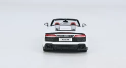1/64 KENGFAI 2021 Audi R8 White Open Diecast Car Model -Toy vehicles 6 7 43266.1640520911