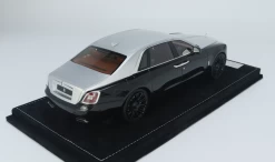 1/18 HH Model Rolls-Royce Ghost (Diamond Black & Silver) Resin Car Model -Toy vehicles 6 8 72712.1678611826