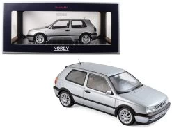 1996 Volkswagen Golf GTI Silver "20th Anniversary Edition" 1/18 Diecast Model Car By Norev