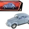 1967 Volkswagen Beetle Light Blue 1/18 Diecast Model Car By Road Signature