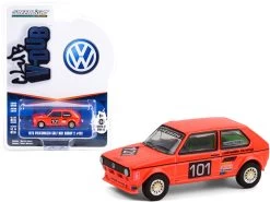 1975 Volkswagen Golf Mk1 Group 2 #101 Winner Hockenheimring German Grand Prix (1975) "Club Vee V-Dub" Series 12 1/64 Diecast Model Car By Greenlight