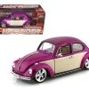 Volkswagen Beetle Low Rider Purple 1/24 Diecast Car Model By Welly -Toy vehicles 683 00774.1607411996