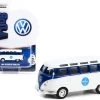 1964 Volkswagen Samba Bus "Pan Am Airways" Blue And White "Club Vee V-Dub" Series 12 1/64 Diecast Model By Greenlight -Toy vehicles 68 40006.1616741785