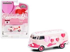 Volkswagen Panel Van "Valentine's Day 2021" "Hobby Exclusive" 1/64 Diecast Model By Greenlight