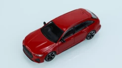 1/64 MINI GT Audi RS6 Avant Carbon Black Edition Tango Red RHD -Toy vehicles 7 1 71882.1620735992