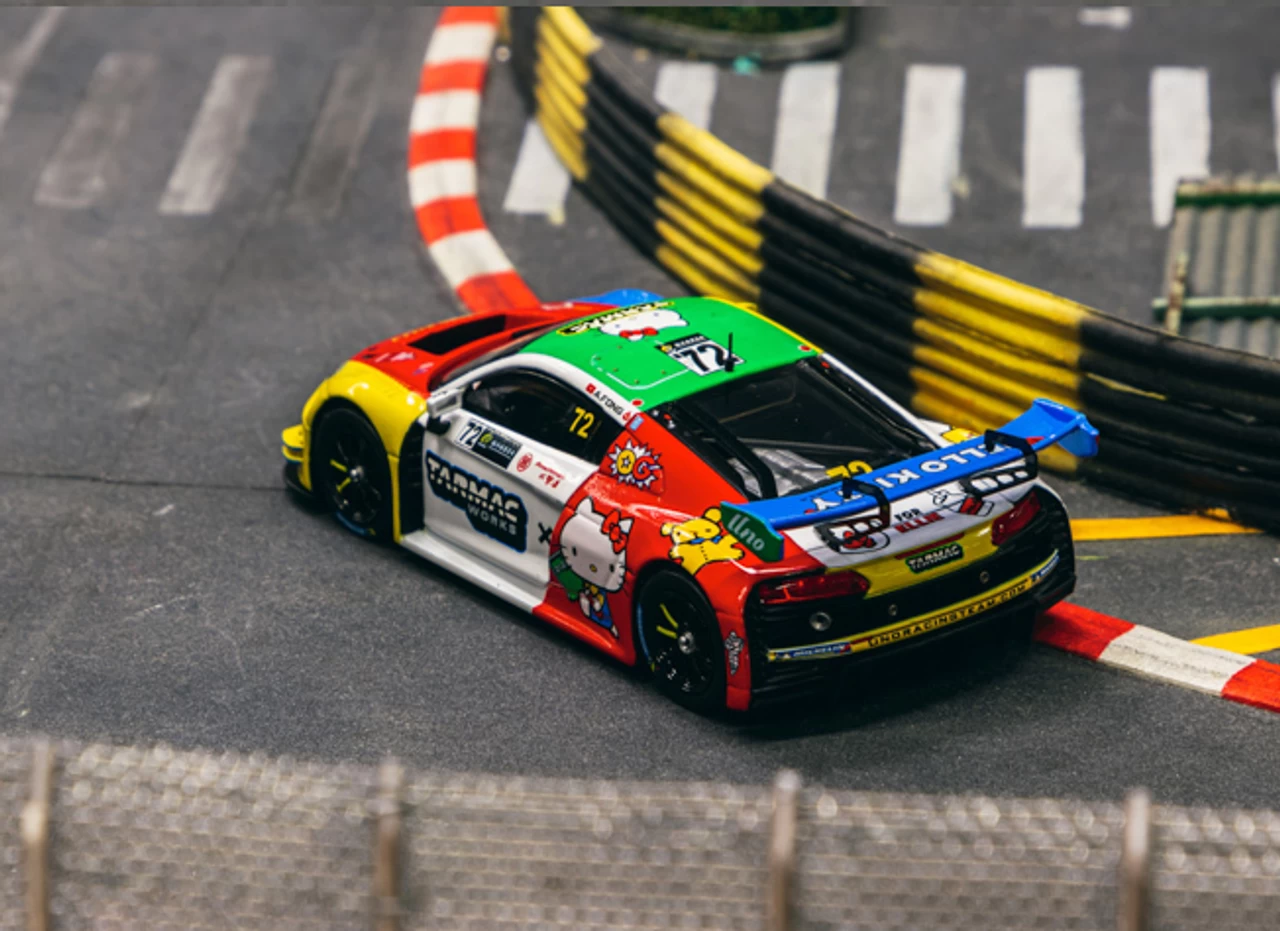 1/43 Tarmac Works Audi R8 LMS GT3 Evo II Macau GT Cup 2022 Uno Racing Adderly Fong 4 1/43 Tarmac Works Audi R8 LMS GT3 Evo II Macau GT Cup 2022 Uno Racing Adderly Fong - Image 2