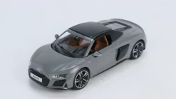 1/64 KENGFAI 2021 Audi R8 Grey Open Diecast Car Model -Toy vehicles 7 2 35488.1640521124