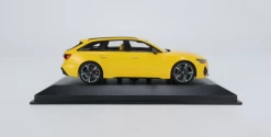 1/43 MINICHAMPS Audi RS6 Avant Vegas Yellow ( Limited To 333 Sets) -Toy vehicles 7 3 04548.1632554463