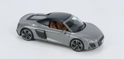 1/64 KENGFAI 2021 Audi R8 Grey Open Diecast Car Model -Toy vehicles 7 3 34131.1640521123