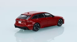 1/64 MINI GT Audi RS6 Avant Carbon Black Edition Tango Red RHD -Toy vehicles 7 4 41293.1620735988