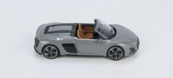 1/64 KENGFAI 2021 Audi R8 Grey Open Diecast Car Model -Toy vehicles 7 5 26008.1640521123
