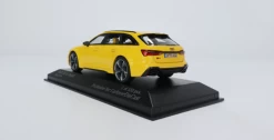 1/43 MINICHAMPS Audi RS6 Avant Vegas Yellow ( Limited To 333 Sets) -Toy vehicles 7 6 68160.1632554531