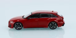 1/64 MINI GT Audi RS6 Avant Carbon Black Edition Tango Red RHD -Toy vehicles 7 7 74104.1620735924