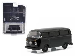 1978 Volkswagen Type 2 Bus Black Bandit 1/64 Diecast Model Car By Greenlight