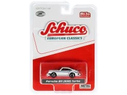 Porsche 911 (930) Turbo White "European Classics" Series Limited Edition To 2400 Pieces Worldwide 1/64 Diecast Model Car By Schuco