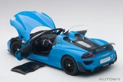 1/18 AUTOart Porsche 918 Spyder Weissach Package (Riviera Blue) Car Model -Toy vehicles 77924p.jpg 46045.1633758209