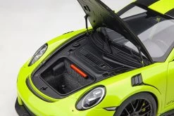 1/18 AUTOart Porsche 911 (991.2) GT2 RS Weissach Package (Acid Green) Car Model -Toy vehicles 78187k 74194.1676528473